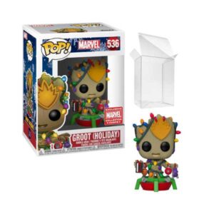 Funko Pop! Marvel Groot (Holiday) #536 (Collector Corps Exclusive) [Condition 7.510]
