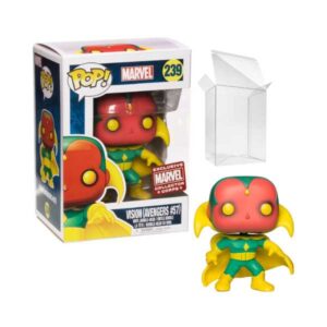 Funko Pop! Marvel Vision (Avengers #57) #239 (Collector Corps Exclusive) [Condition 7.510]