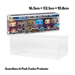 Pop Protector voor 6-Pack Guardians of The Galaxy - 16.5cm × 52.1cm × 10.8cm