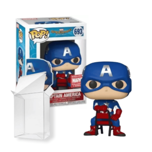 Funko Pop! Marvel: Homecoming Captain America #693 (Collector Corps Exclusive) [7.5/10]
