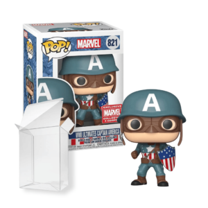 Funko Pop! Marvel: WWII Ultimates Captain America #821 (Collector Corps Exclusive) [7.5/10]